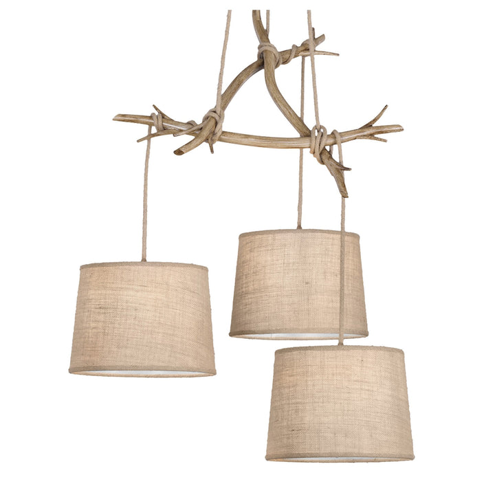 Mantra M6176 Sabina 3 Light Pendant Imitation wood