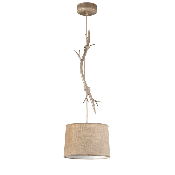 Mantra M6179 Sabina Pendant 35cm Round Imitation wood