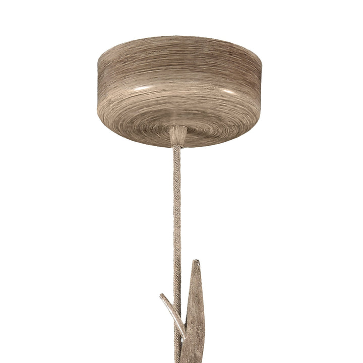 Mantra M6179 Sabina Pendant 35cm Round Imitation wood