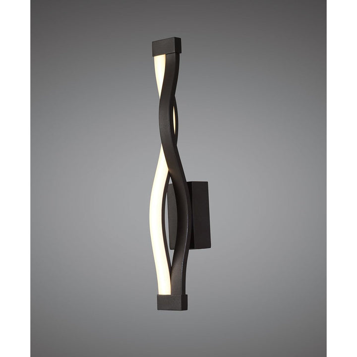 Mantra M5403 Sahara Brown Oxide Wall Light LED Brown Oxide White Acrylic