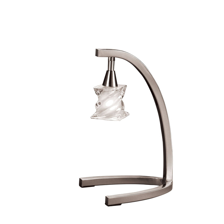 Mantra M3033 Salomon Table Lamp 1 Light G9 Satin Nickel