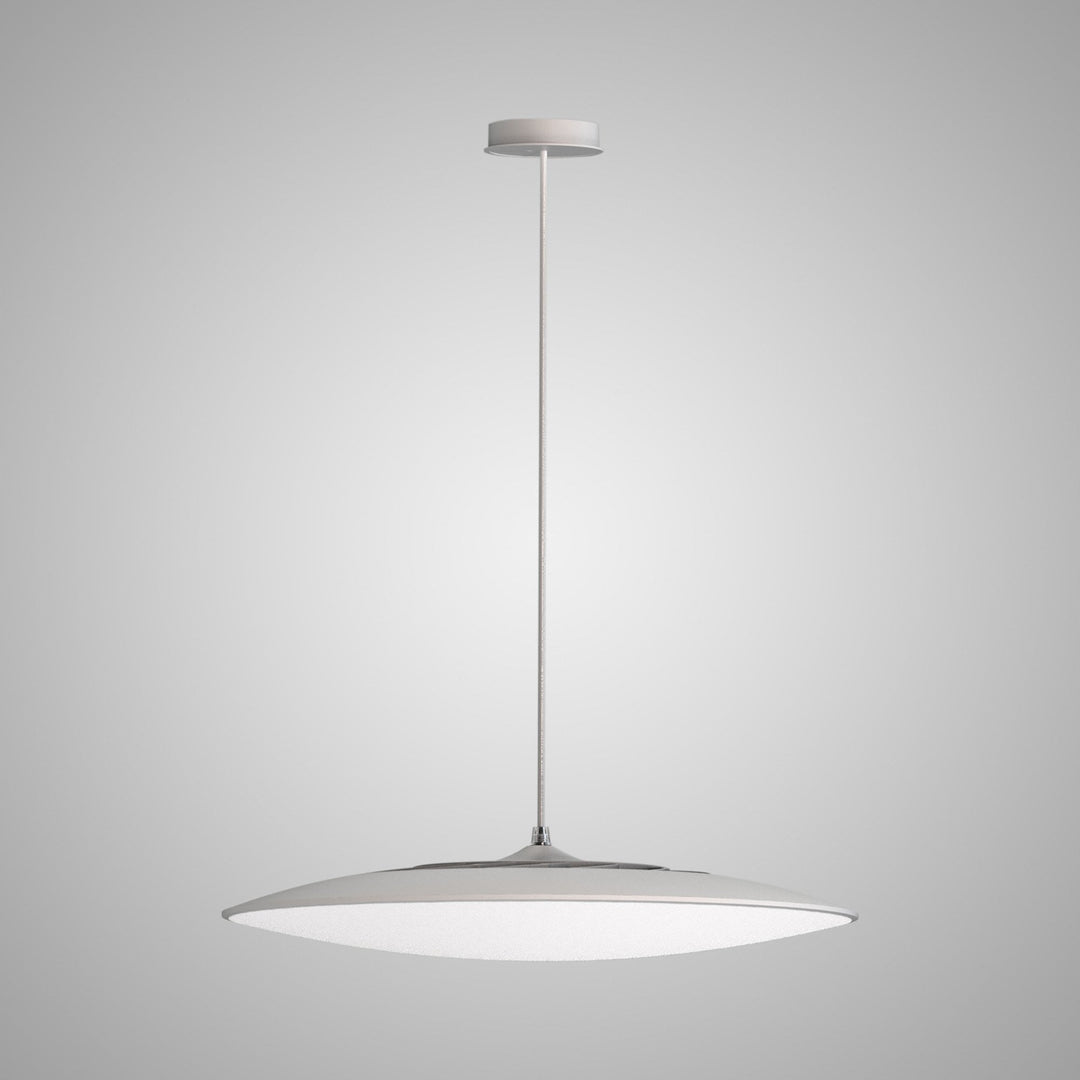 Mantra M8100 Slim LED Pendant 46cm Round 50W LED White