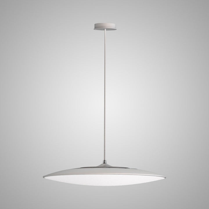 Mantra M8100 Slim LED Pendant 46cm Round 50W LED White