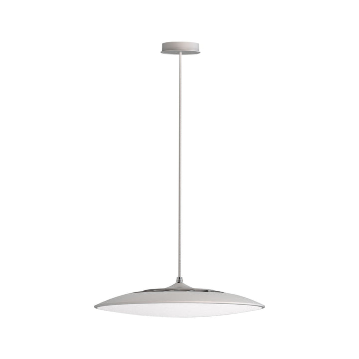 Mantra M8104 Slim LED Pendant 25cm Round 16W LED White