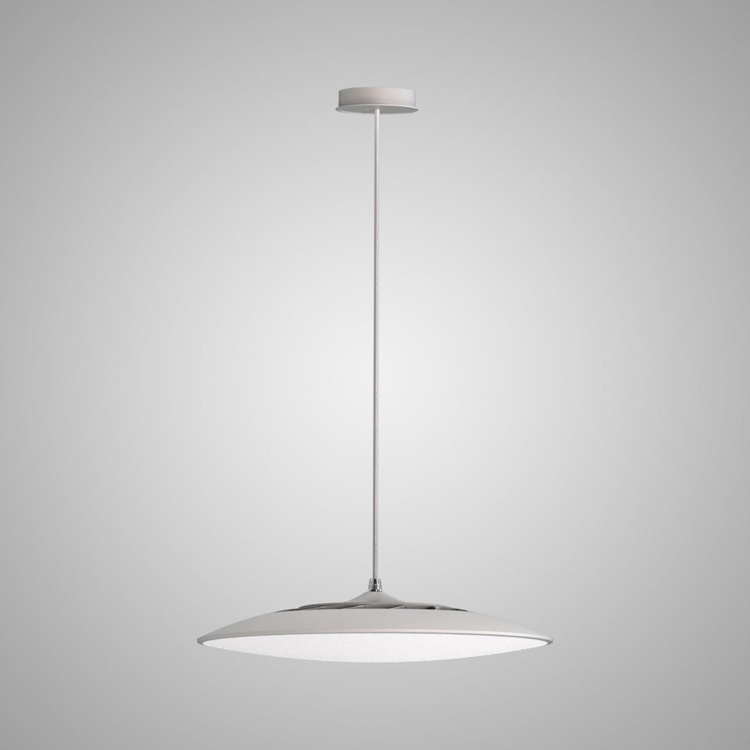 Mantra M8104 Slim LED Pendant 25cm Round 16W LED White