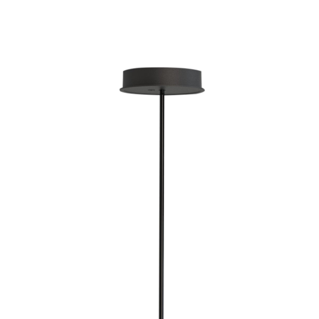 Mantra M8107 Slim LED Pendant 25cm Round 16W LED Black