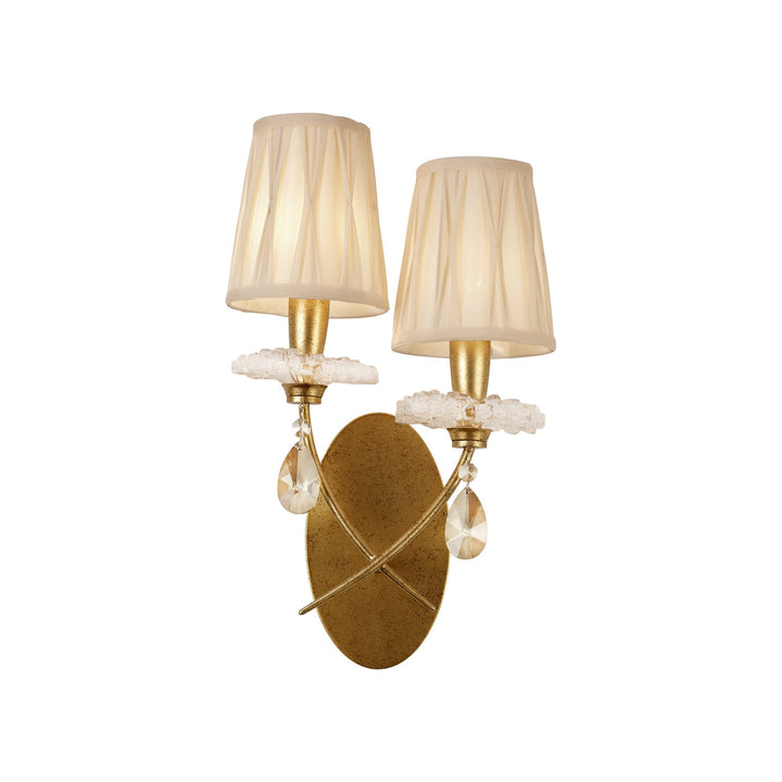 Mantra M6294 Sophie Wall Light Gold Painted