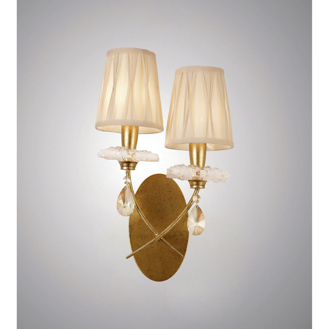 Mantra M6294 Sophie Wall Light Gold Painted