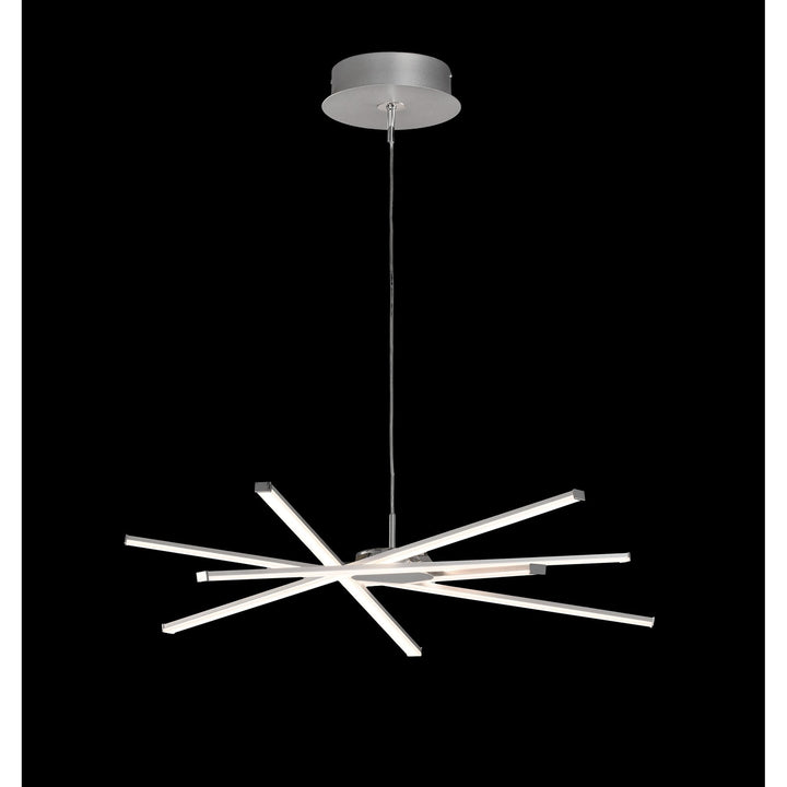 Mantra M5913 Star LED Pendant 69cm Round Silver