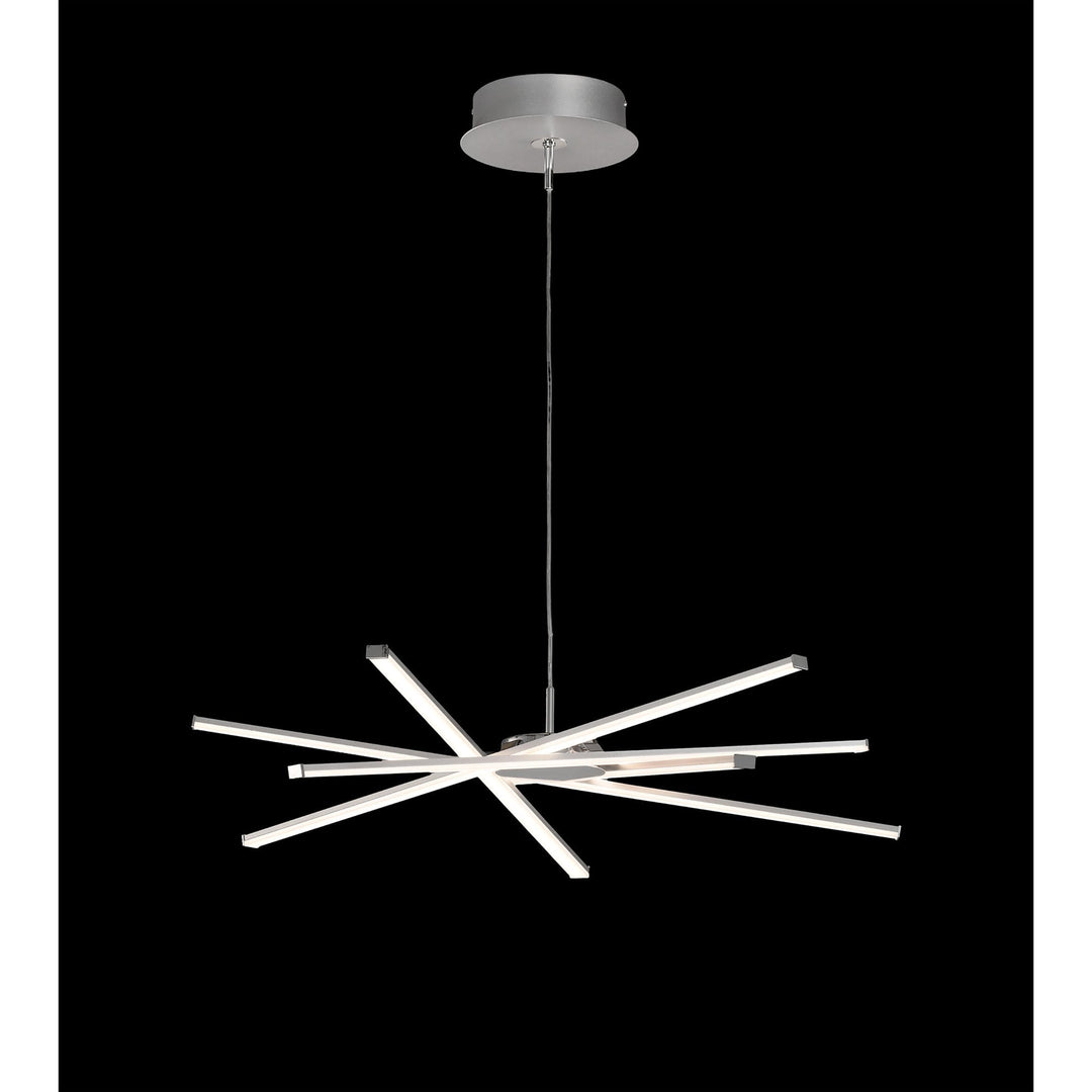 Mantra M5915 Star LED Pendant 69cm Round Silver