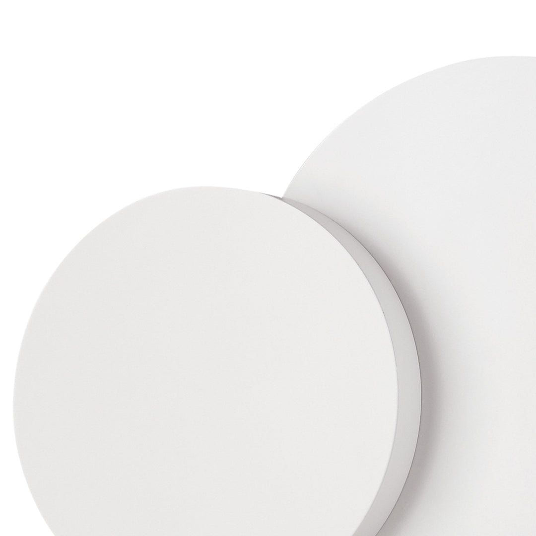 Mantra MC0142 Tahiti Wall Light Circles 5W LED Matt White