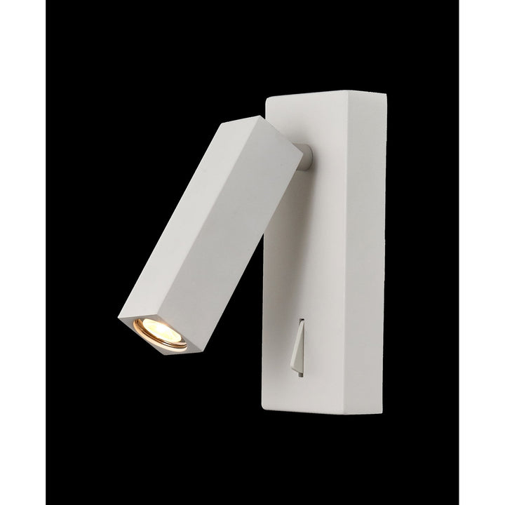 Mantra M6070 Tarifa Wall/Reading Light Adjustable 3W LED Switched White