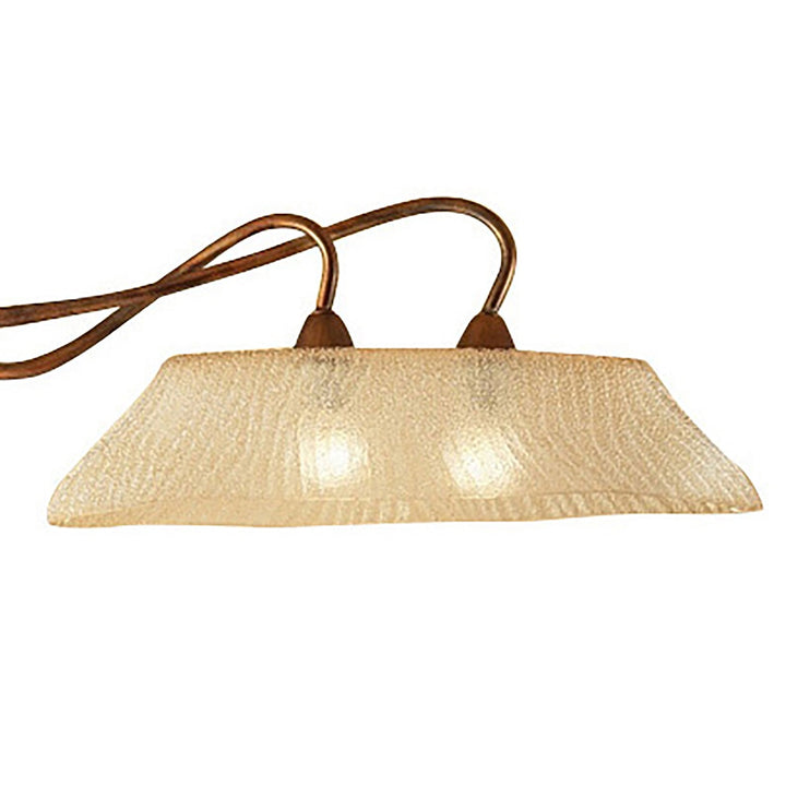 Mantra M39004 Tentacle Ceiling 2 Light E14 Rustic Gold