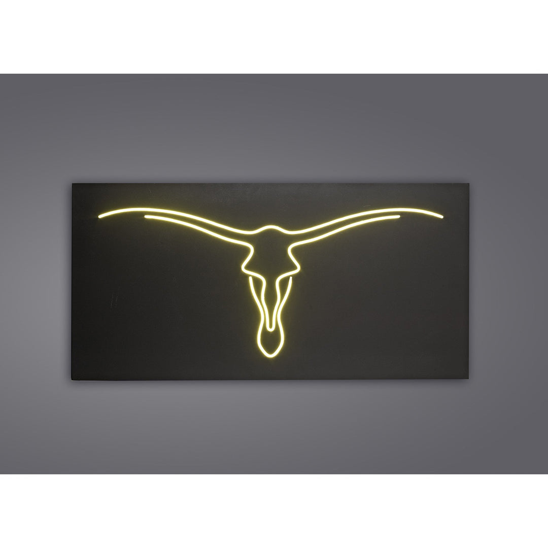 Mantra M7266 Trazos Bison Picture Wall Lamp 20W LED Matt Black