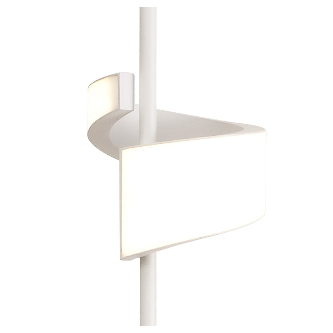 Mantra M6657 Tsunami 3 Light Floor Lamp 36W LED Sand White