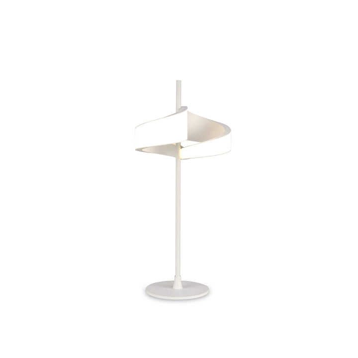 Mantra M6656 Tsunami 2 Light Table Lamp 12W LED Sand White