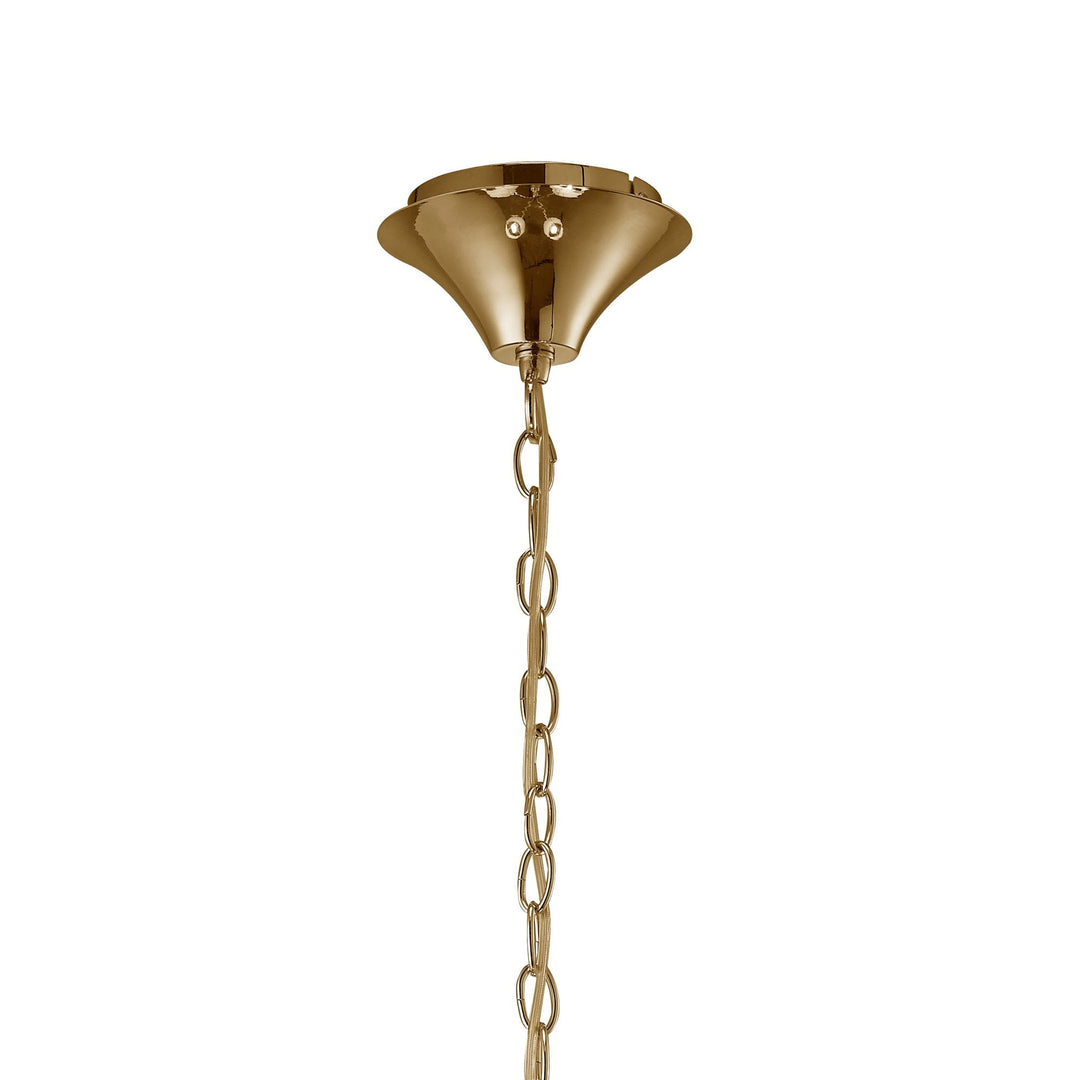 Mantra M3852FG Tiffany Pendant French Gold