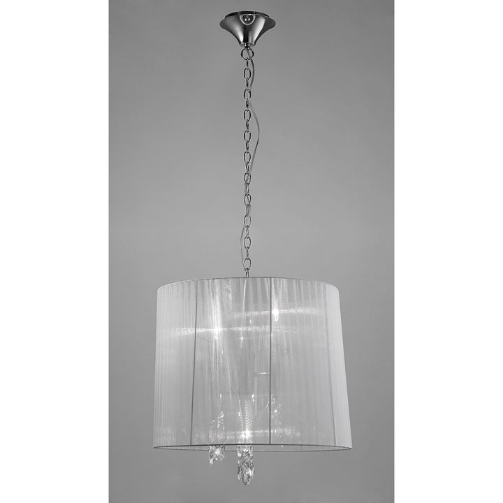 Mantra M3860 Tiffany Pendant Polished Chrome