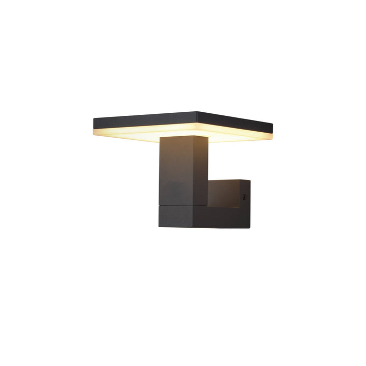 Mantra M6497 | Tignes | Contemporary LED Wall Lamp | IP54 | Anthracite Finish