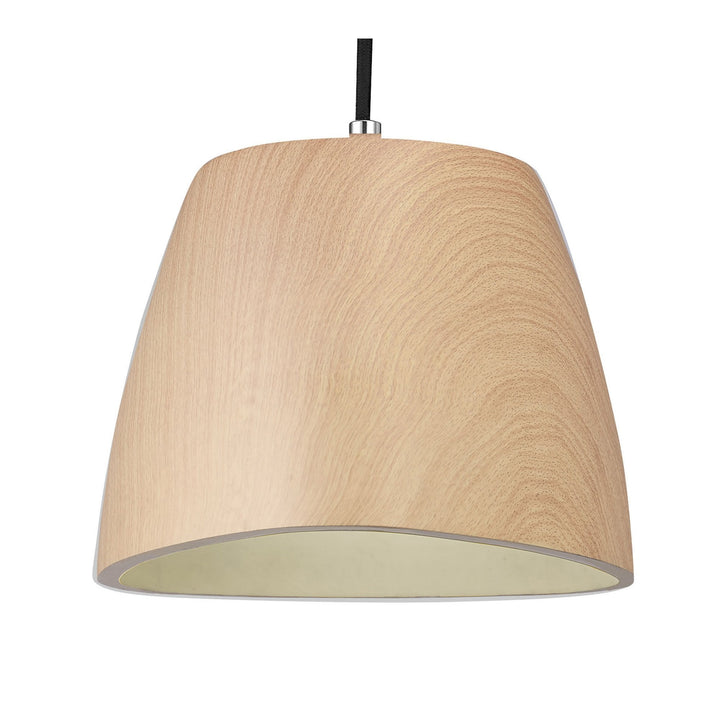 Mantra M4824 Triangle Pendant Small 1 Light Beech