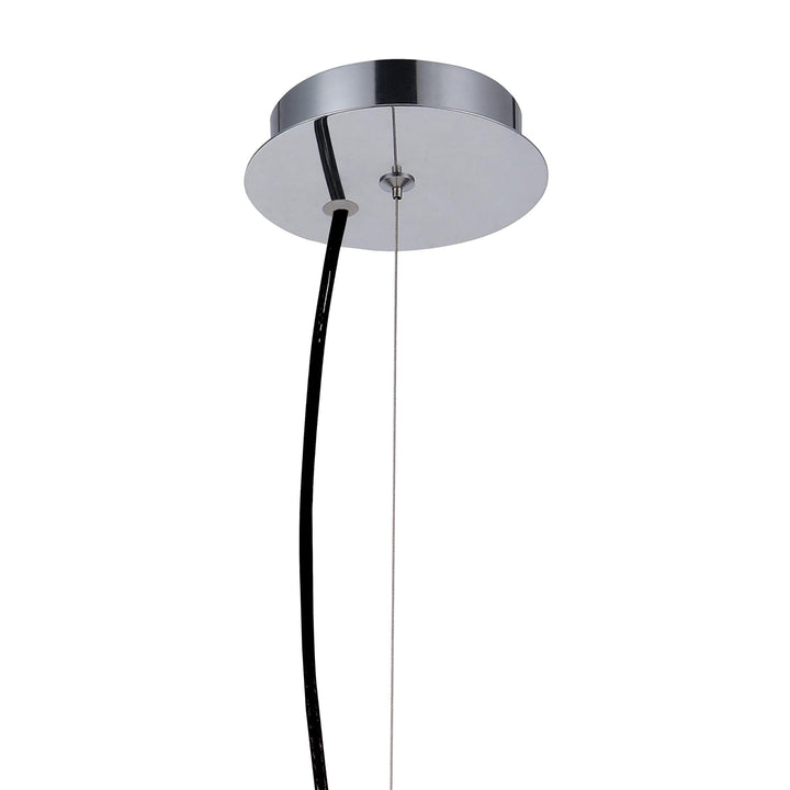 Mantra M4825 Triangle Pendant Small 1 Light Cement