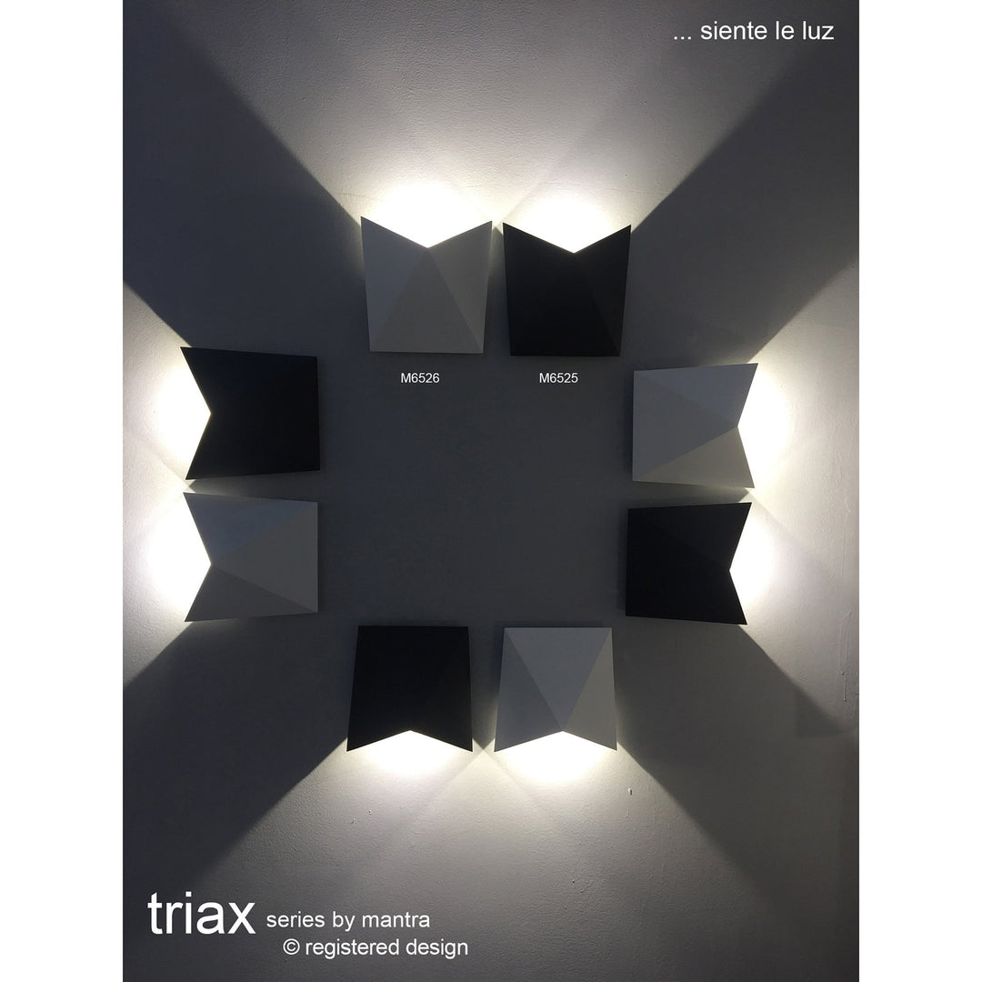 Mantra M6526 Triax Wall Lamp LED IP54 Sand White