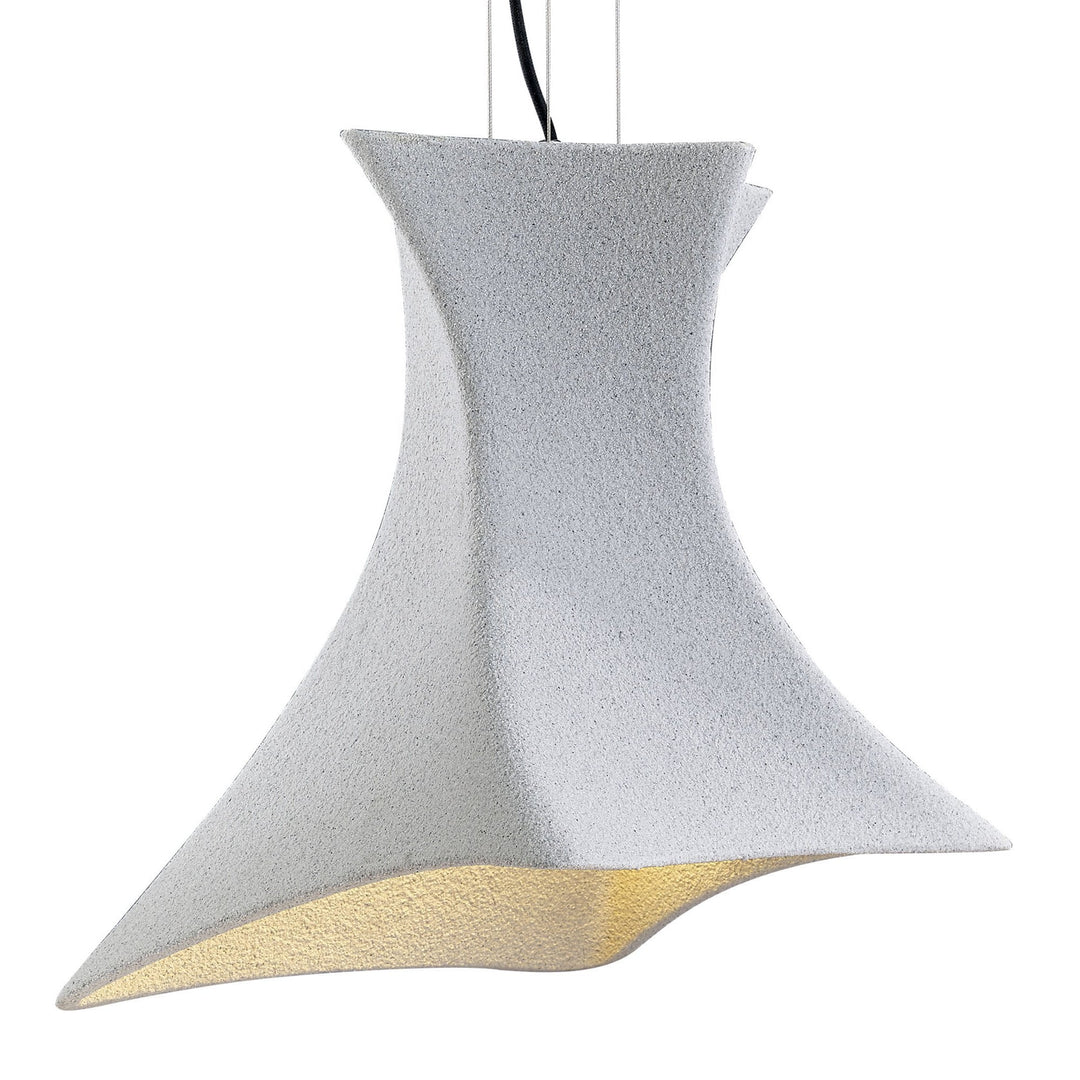 Mantra M5071 Twist Pendant 1 Light Cement Effect