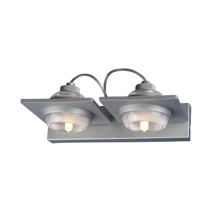 Mantra M40006 Ull Wall Lamp 2 Light G9 Silver Grey