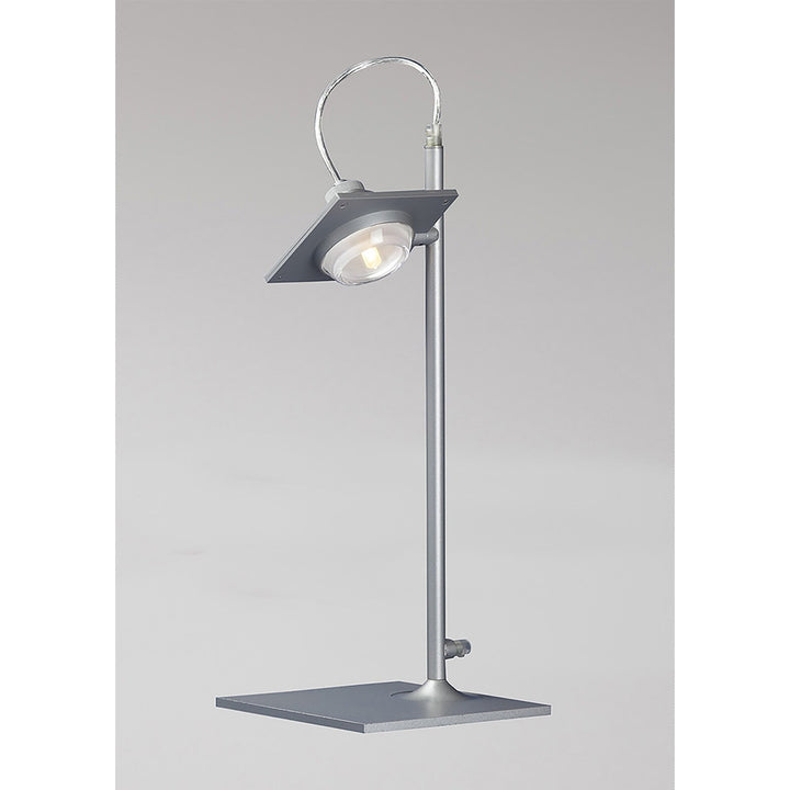 Mantra M40008 Ull Table Lamp 1 Light G9 Silver Grey