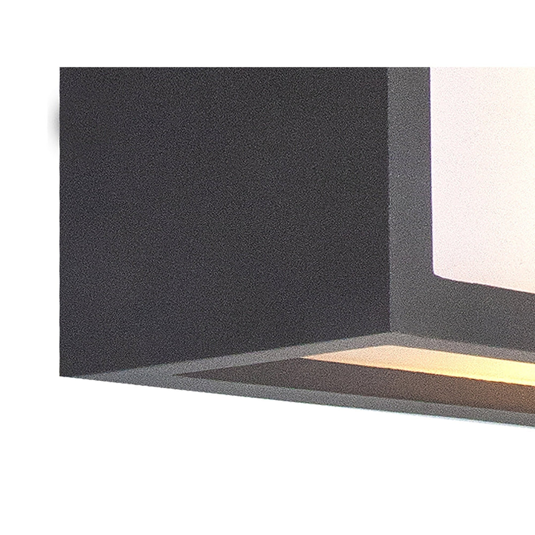 Mantra M7050 Utah Outdoor Wall Lamp 1 Light Graphite