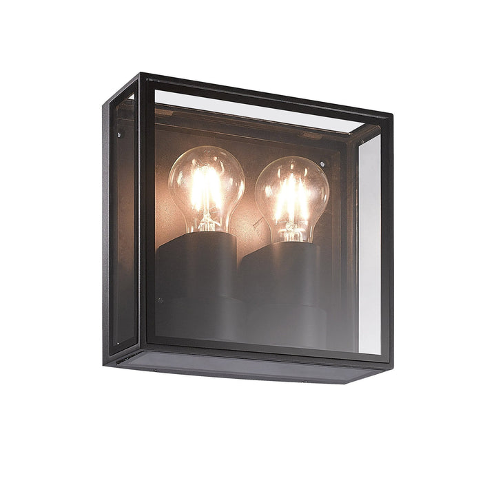 Mantra M7066 Verbier Outdoor Vertical Wall Lamp 2 Light Anthracite