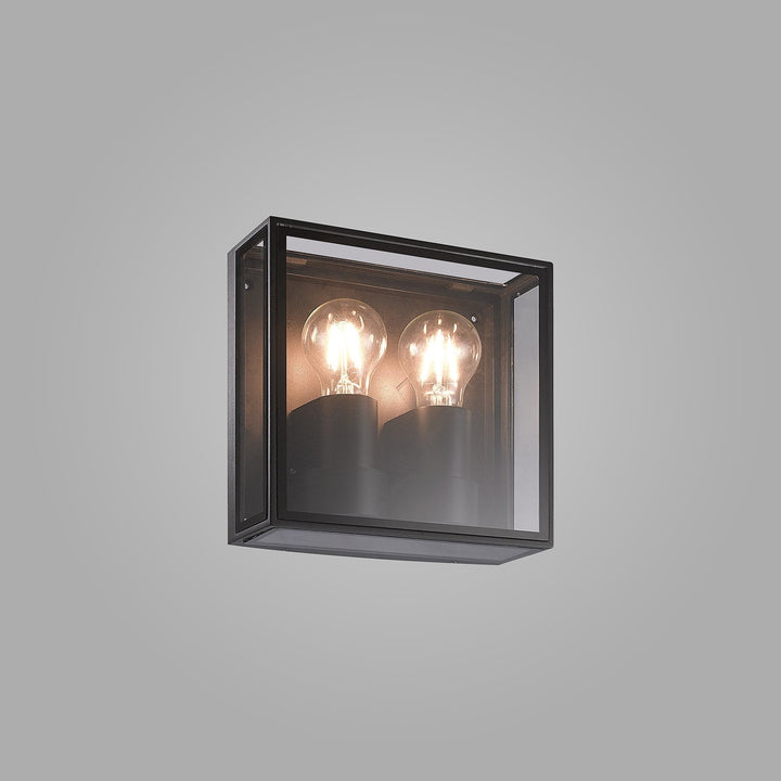 Mantra M7066 Verbier Outdoor Vertical Wall Lamp 2 Light Anthracite