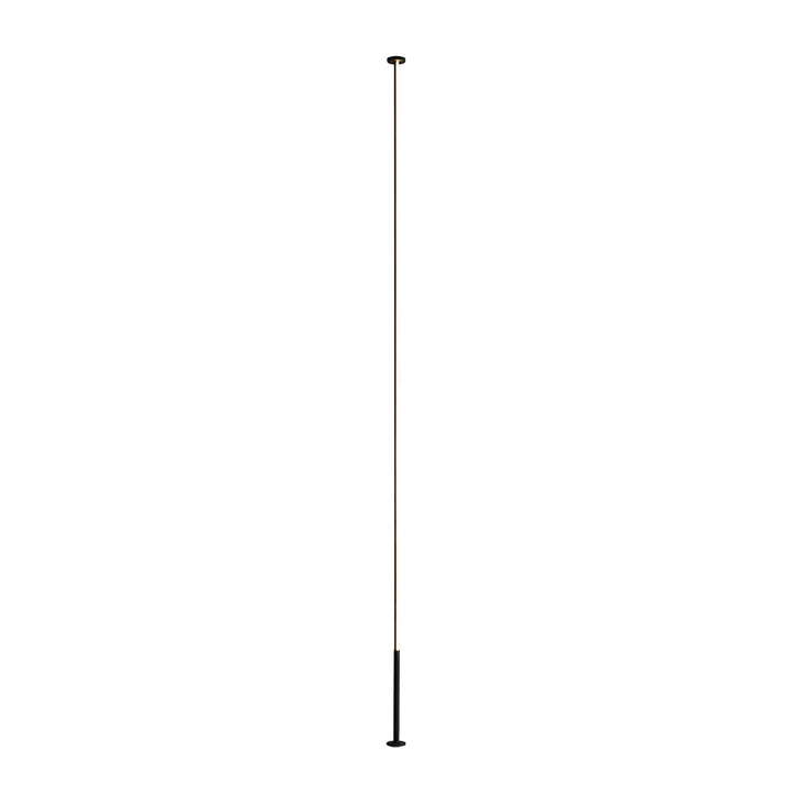 Mantra M7359 Vertical 1 Light Floor Lamp 36W LED Dimmable Black