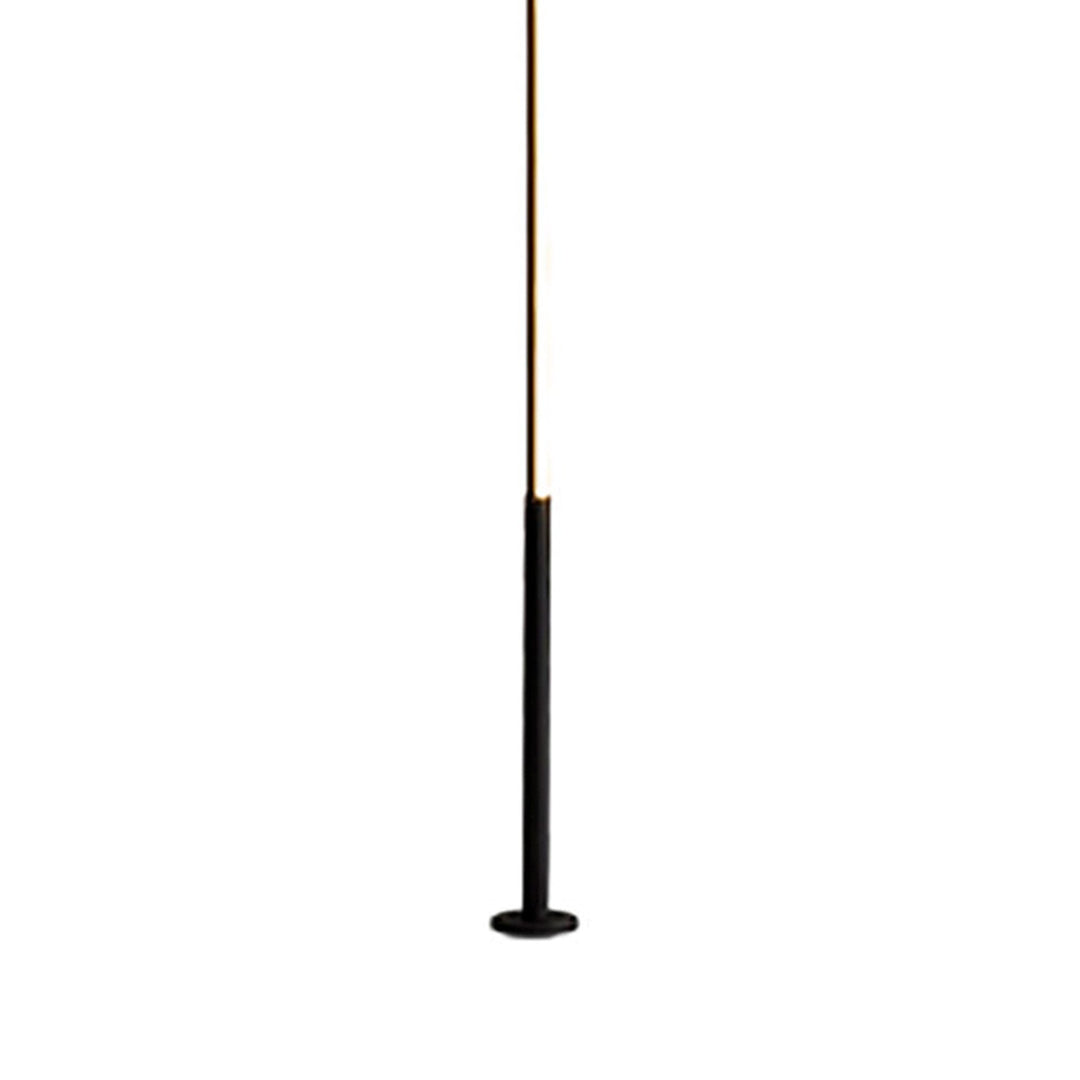 Mantra M7359 Vertical 1 Light Floor Lamp 36W LED Dimmable Black