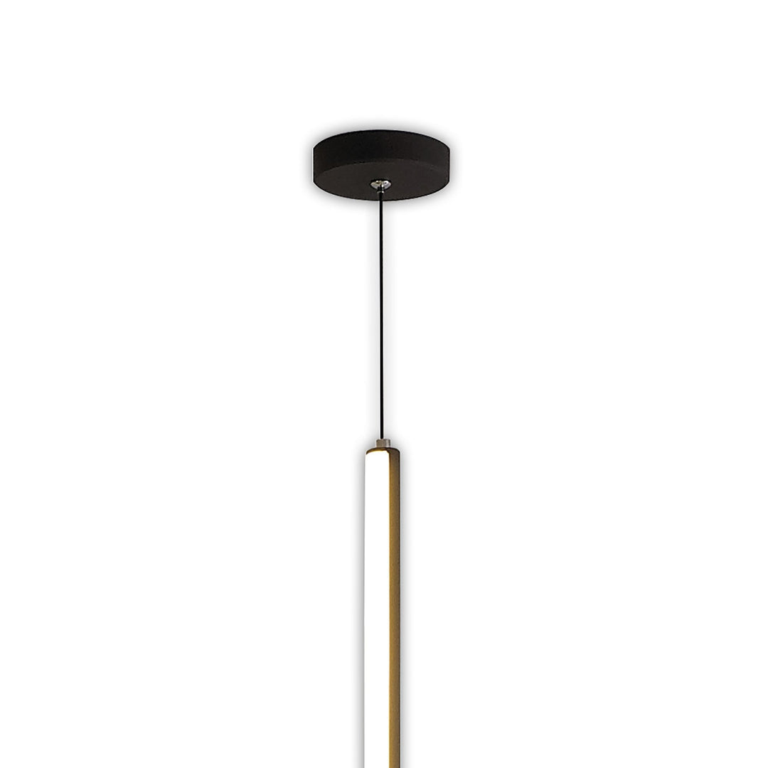 Mantra M7352 Vertical Pendant/Floor Lamp 36W LED Dimmable Black