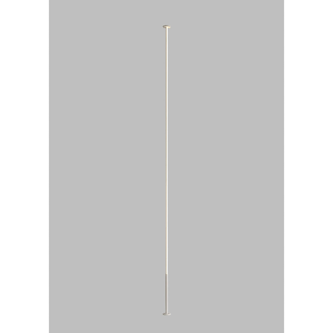 Mantra M7358 Vertical 1 Light Floor Lamp 36W LED Dimmable White