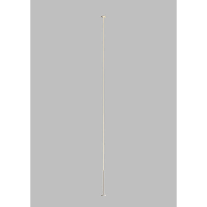 Mantra M7358 Vertical 1 Light Floor Lamp 36W LED Dimmable White