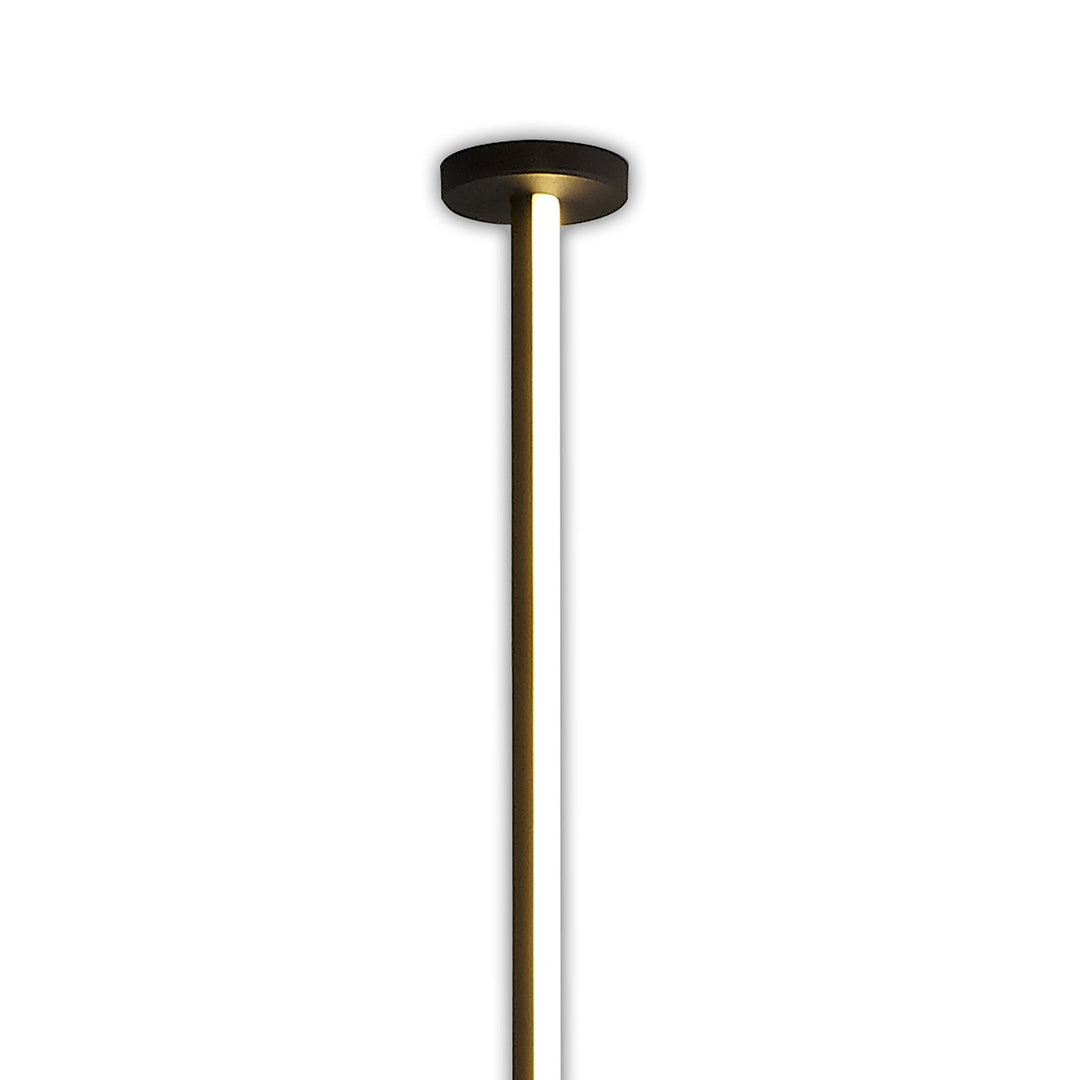 Mantra M7354 Vertical Floor Lamp 40W LED Dimmable Black