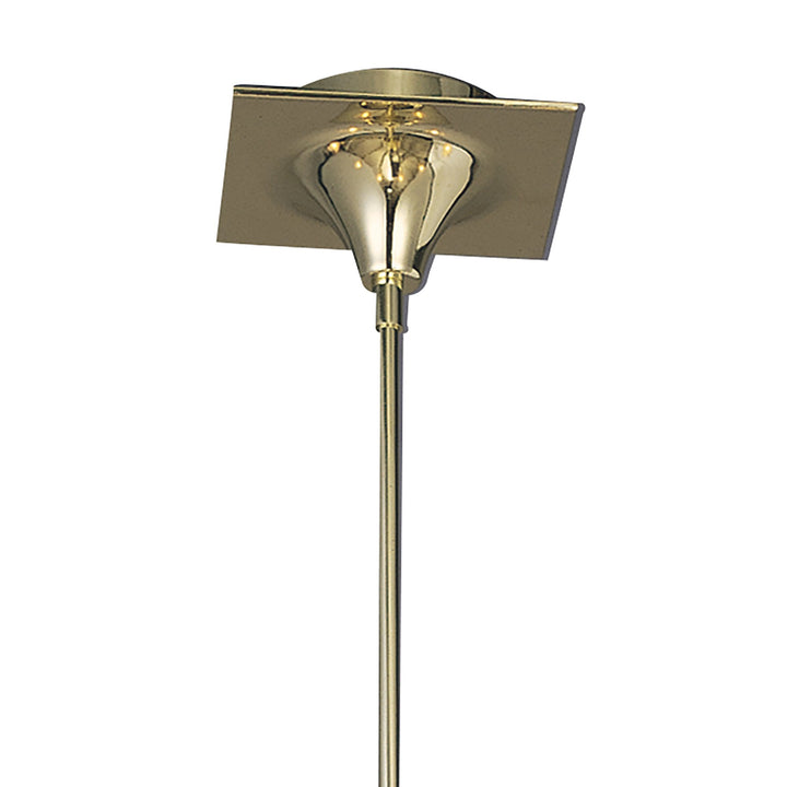 Mantra M0321PB Viena Telescopic Pendant Round 8 Light G9 Polished Brass