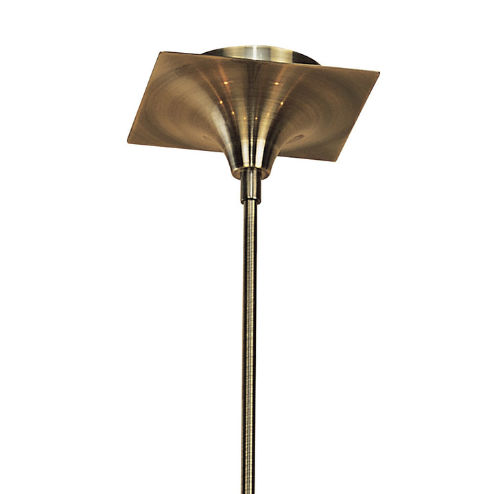 Mantra M0321AB Viena Telescopic Pendant Round 8 Light G9 Antique Brass