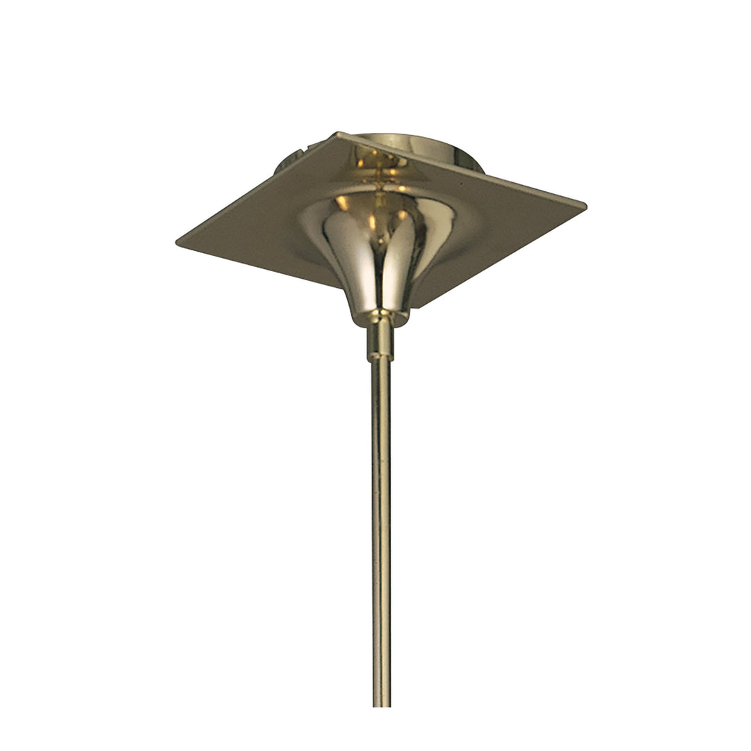 Mantra M0323PB Viena Telescopic Pendant Round 4 Light G9 Polished Brass