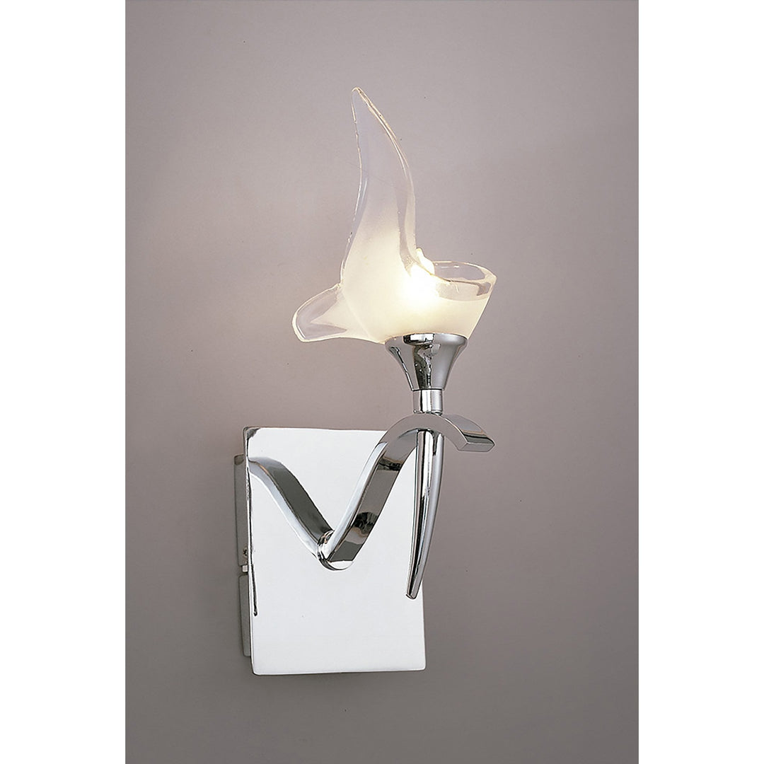 Mantra M0327/S Viena Wall Lamp Switched 1 Light G9 Polished Chrome