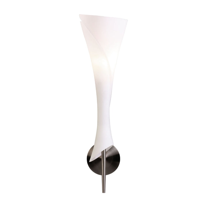 Mantra M0773 Zack Wall Lamp 1 Light E14 Satin Nickel