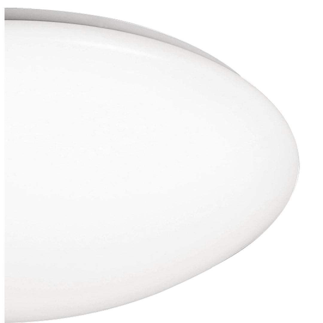 Mantra M5411 Zero E27 Ceiling/Wall Light Medium White Acrylic