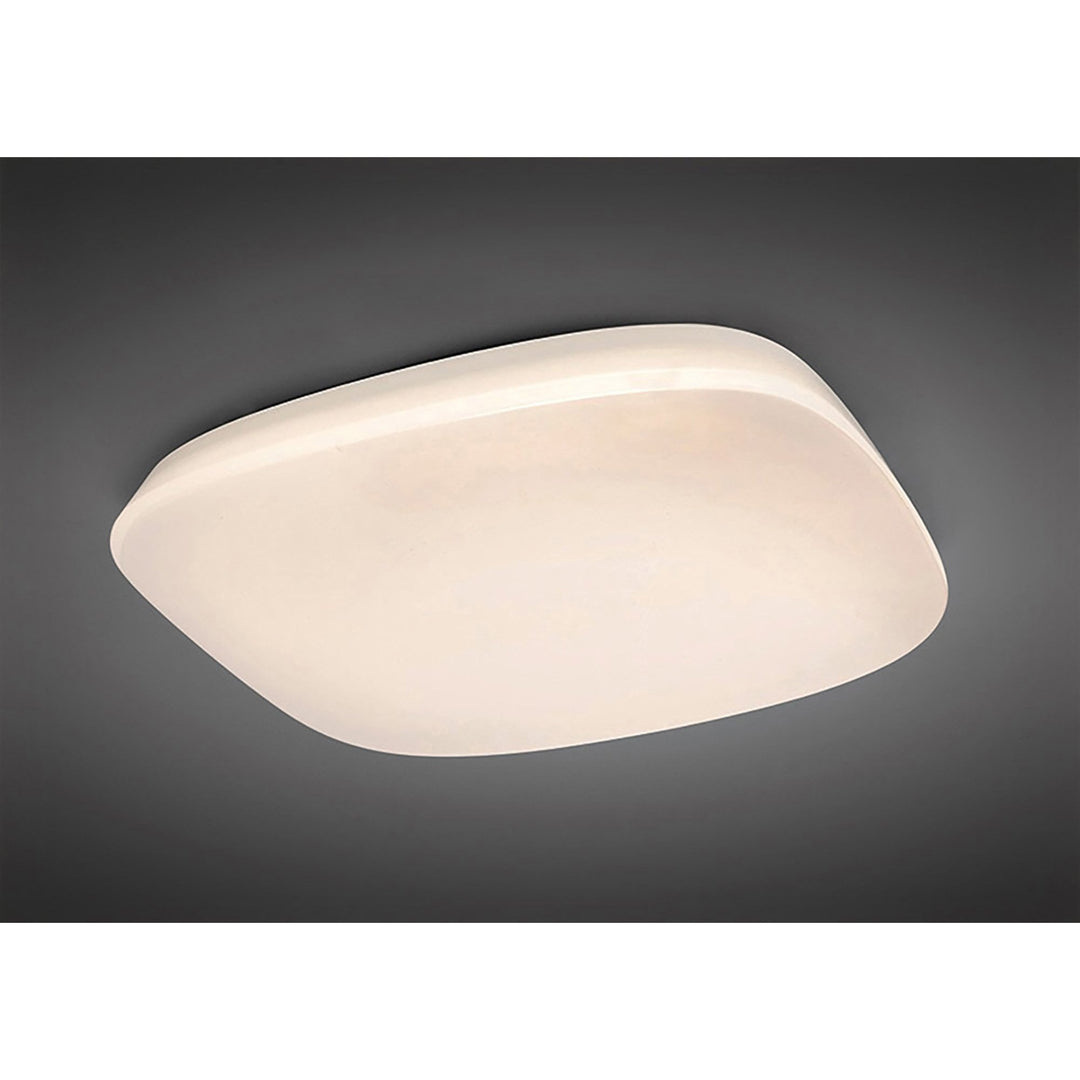 Mantra M4870 Quatro Ceiling LED Dimmable White Acrylic