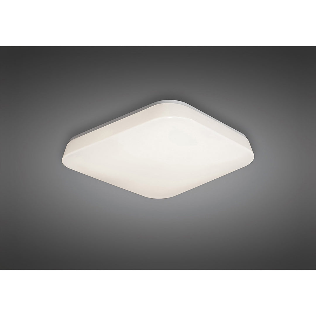 Mantra M3767 Quatro Ceiling/Wall Small LED White Acrylic