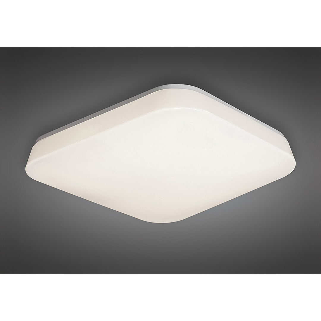 Mantra M3765 Quatro Ceiling/Wall Large LED White Acrylic