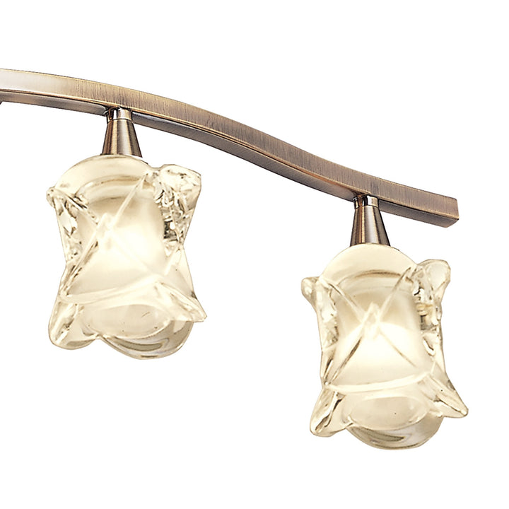 Mantra Mantra M0040AB Rosa del desierto telescopic pendant 4 lights