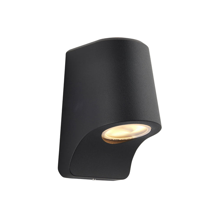 Nelson Lighting NL945948 Outdoor Wall LED Light Matt Black And Frosted Glass