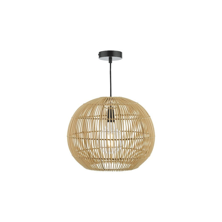 Dar KES0129 | Kesler | Rattan Pendant Light